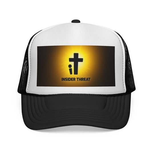 Insider Threat Trucker Cap, Cool Outdoor Hat, Unique Gift, Religious Cap, Men’s/Women’s Fashion Accessories