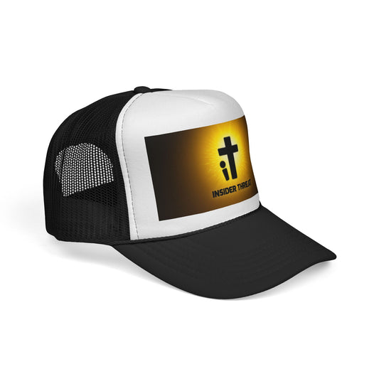Insider Threat Trucker Cap, Cool Outdoor Hat, Unique Gift, Religious Cap, Men’s/Women’s Fashion Accessories